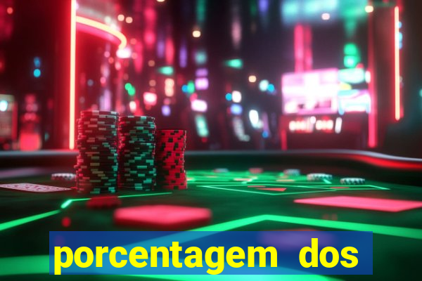 porcentagem dos jogos slots que pagam